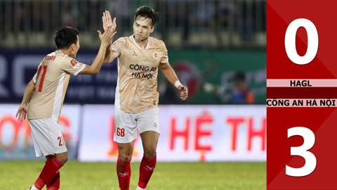 VIDEO bàn thắng HAGL vs Công an Hà Nội: 0-3 (Vòng 2 V.League 2023/24)