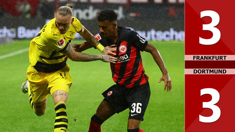 VIDEO bàn thắng Frankfurt vs Dortmund: 3-3 (Vòng 9 Bundesliga 2023/24)