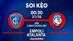 Soi kèo hot hôm nay 30/10: Mưa góc Empoli vs Atalanta; Chủ nhà thắng kèo châu Á trận Bodo Glimt vs Lillestrom