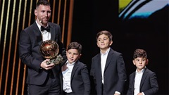 Messi nhắc đến Haaland, Mbappe, Maradona sau khi đoạt Quả Bóng Vàng 