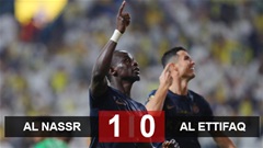 Kết quả Al Nassr 1-0 Al Ettifaq: Ronaldo tịt ngòi trận thứ 2 liên tiếp
