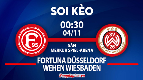 Soi kèo hot hôm nay 3/11: Xỉu góc hiệp 1 trận Dusseldorf vs Wehen; Chủ nhà thắng kèo châu Á Elversberg vs St. Pauli