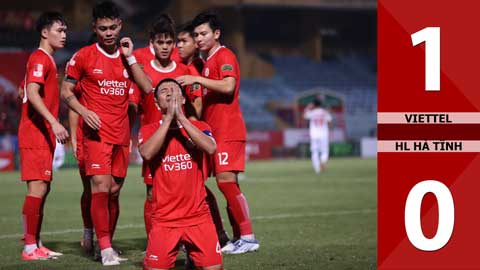 VIDEO bàn thắng Viettel vs HL Hà Tĩnh: 1-0 (Vòng 3 V.League 2023/24)