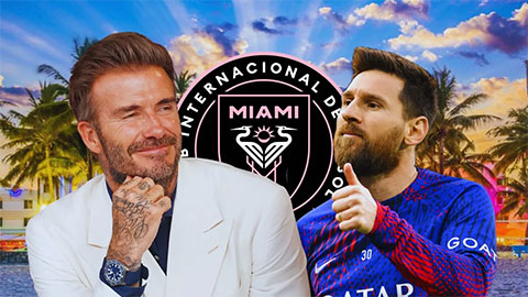David Beckham - Lionel Messi: Một mảnh tình trai thắm thiết