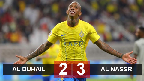 Kết quả Al Duhail 2-3 Al Nassr: Thắng nhọc ngày vắng Ronaldo