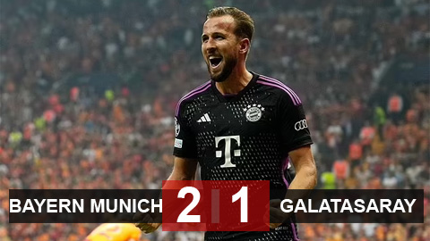 Kết quả Bayern 2-1 Galatasaray: Hùm xám vượt qua vòng bảng