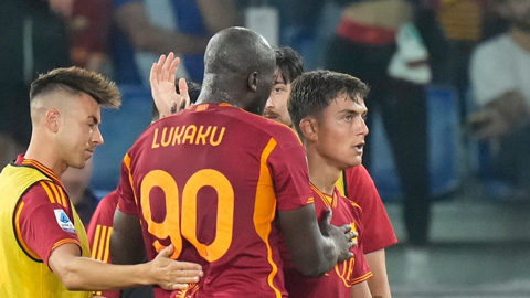 Roma cho Dybala và Lukaku nghỉ trận gặp Praha