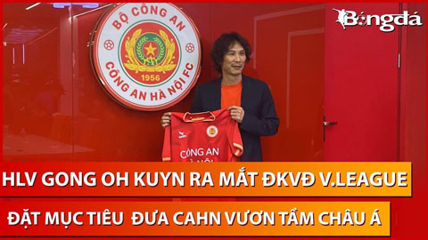 HLV Gong Oh Kyun tự tin cùng Công an Hà Nội vươn tầm châu Á