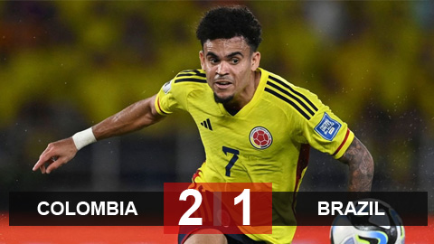 Kết quả Colombia 2-1 Brazil: Sao Liverpool lập cú đúp, Colombia ngược dòng thắng Brazil