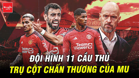 Đội hình 11 cầu thủ trụ cột chấn thương của MU: Đã đen lại còn nhọ