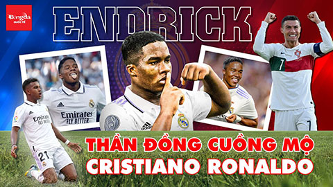 Tất tần tật về Endrick: Siêu sao tương lai cuồng mộ Ronaldo