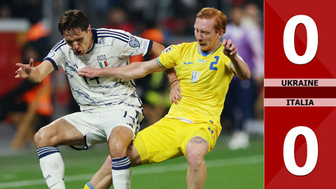 VIDEO bàn thắng Ukraine vs Italia: 0-0 (Vòng loại EURO 2024)