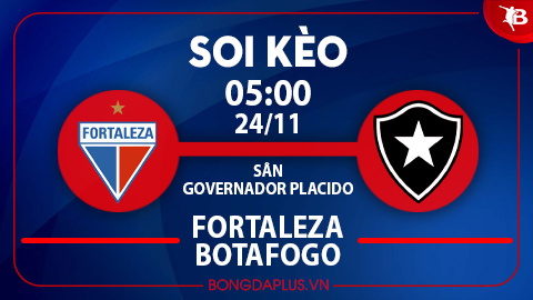 Soi kèo hot sáng 24/11: Xỉu trận Fortaleza vs Botafogo; Santos Laguna đè góc hiệp 1 trận Santos Laguna vs Mazatlan 