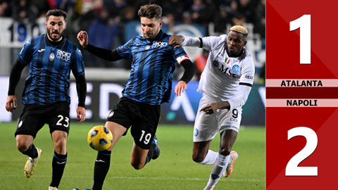 VIDEO bàn thắng Atalanta vs Napoli: 1-2 (Vòng 13 Serie A 2023/24)