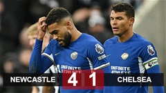 Kết quả Newcastle 4-1 Chelsea: The Blues đại bại
