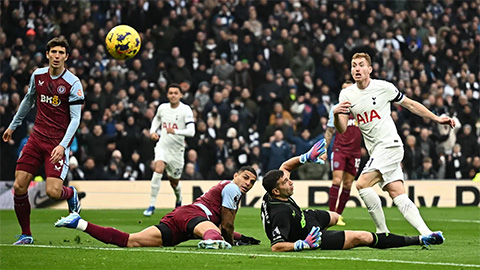 Tường thuật Tottenham 1-2 Aston Villa: Spurs thua trận thứ 3 liên tiếp