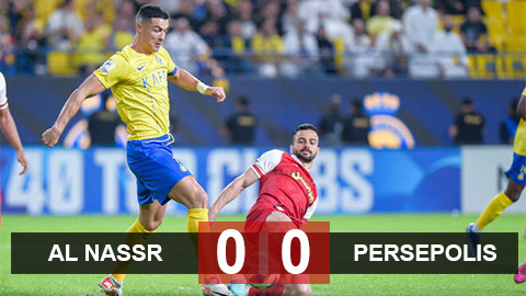 Kết quả Al Nassr 0-0 Persepolis: Al Nassr vào vòng 1/8  AFC Champions League