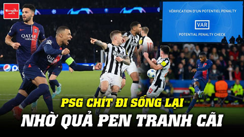 PSG chết đi sống lại trước 'đại gia' Newcastle nhờ quả pen tranh cãi