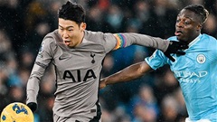 Tường thuật Man City 3-3 Tottenham