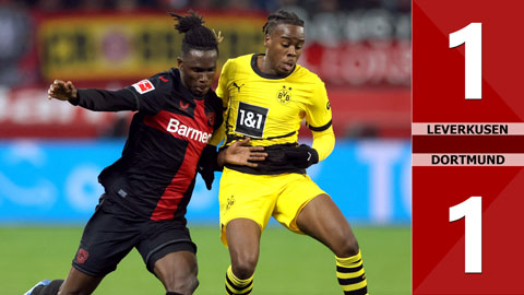 VIDEO bàn thắng Leverkusen vs Dortmund: 1-1 (Vòng 13 Bundesliga 2023/24)