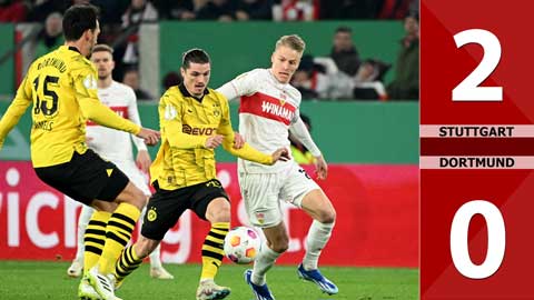 VIDEO bàn thắng Stuttgart vs Dortmund: 2-0 (Vòng 1/8 Cúp QG Đức 2023/24)