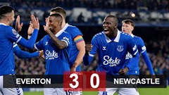 Kết quả Everton 3-0 Newcastle: Trippier liên tiếp sai lầm, Everton đại thắng Newcastle