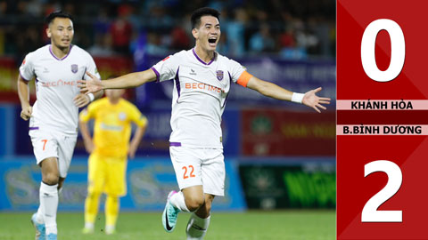 VIDEO bàn thắng Khánh Hòa vs Bình Dương: 1-0 (Vòng 5 V.League 2023/24)