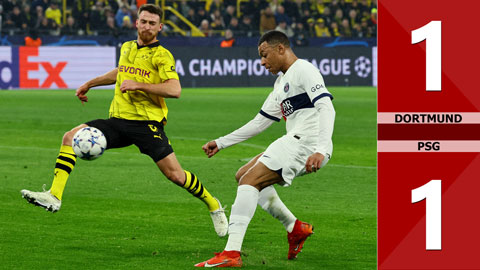 VIDEO bàn thắng Dortmund vs PSG: 1-1 (Vòng bảng Champions League 2023/24)