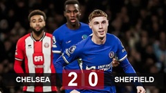 Kết quả Chelsea 2-0 Sheffield: Palmer giải cứu The Blues