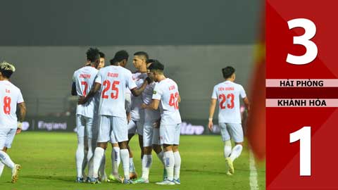 VIDEO bàn thắng Hải Phòng vs Khánh Hòa: 3-1 (Vòng 6 V.League 2023/24)
