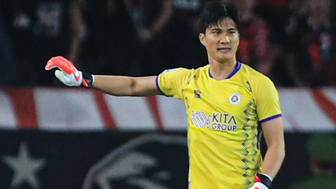 Văn Hoàng, thủ môn đẹp trai nhất V.League trở thành số 1 ở CLB Hà Nội