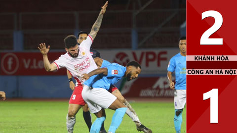 VIDEO bàn thắng Khánh Hòa vs Công an Hà Nội: 2-1 (Vòng 7 V.League 2023/24)