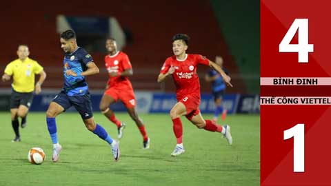 VIDEO bàn thắng Bình Định vs Thể Công Viettel: 4-1 (Vòng 7 V.League 2023/24)