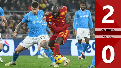VIDEO bàn thắng AS Roma vs Napoli: 2-0 (Vòng 17 Serie A 2023/24)