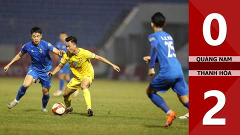 VIDEO bàn thắng Quảng Nam vs Thanh Hóa: 0-2 (Vòng 8 V.League 2023/24)