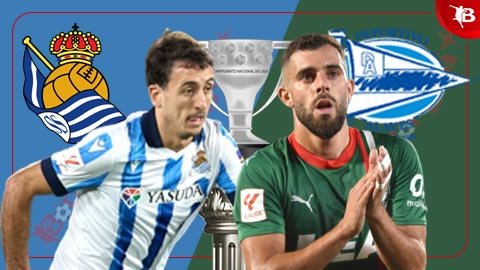 Nhận định bóng đá Real Sociedad vs Alaves, 01h15 ngày 3/1: Đội khách đen đủi ngày đầu năm