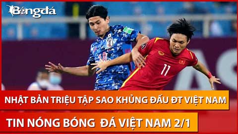 Tin nóng BĐVN 2/1: Nhật Bản triệu tập dàn sao đẳng cấp thế giới đấu Việt Nam ở Asian Cup 2023