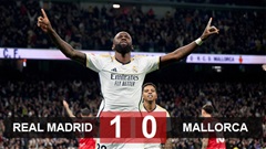 Kết quả Real 1-0 Mallorca: Thắng lợi không xứng đáng