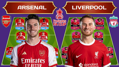 Arsenal vs Liverpool sẽ dùng đội hình mạnh cỡ nào cho đại chiến tại FA Cup