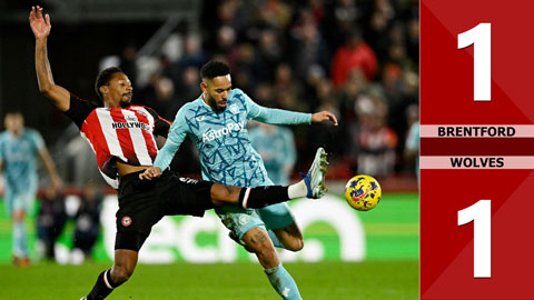 VIDEO bàn thắng Brentford vs Wolves: 1-1 (Vòng 3 FA Cup 2023/24)