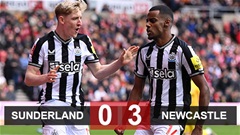 Kết quả Sunderland 0-3 Newcastle: Chích chòe đi tiếp ở FA Cup