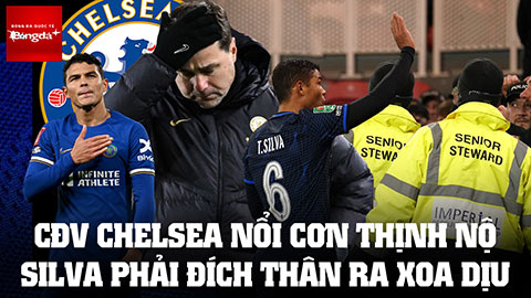 CĐV Chelsea nổi cơn thịnh nộ, Thiago Silva phải đích thân ra xoa dịu