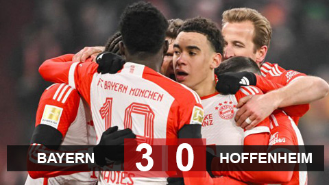 Kết quả Bayern 3-0 Hoffenheim: Musiala bùng nổ