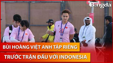 Xuân Mạnh cảnh giác trước đối thủ, Bùi Hoàng Việt Anh nỗ lực để ra sân gặp Indonesia