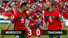Kết quả Morocco 3-0 Tanzania: Thắng lợi áp đảo