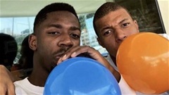 Mbappe hít bóng cười vẫn còn ngoan chán