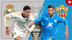 Nhận định bóng đá Real Madrid vs Almeria, 22h15 ngày 21/1: Mưa gôn trên 'tổ' kền kền