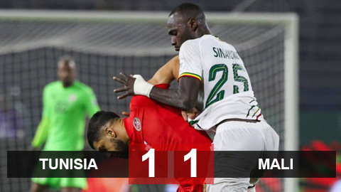 Kết quả Tunisia 1-1 Mali: Mali hiên ngang dẫn đầu bảng E
