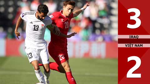 VIDEO bàn thắng Iraq vs Việt Nam: 3-2 (Vòng bảng Asian Cup 2023)