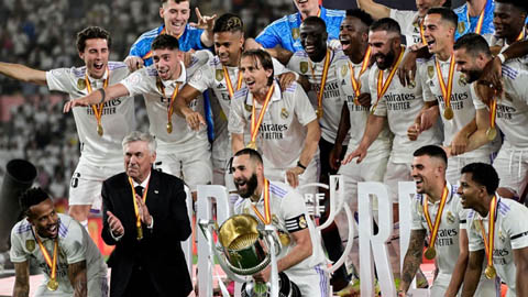 Real Madrid vượt mặt Man City trên bảng xếp hạng doanh thu